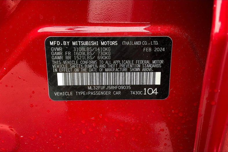 2024 Mitsubishi Mirage G4 ES in Egg Harbor Township, NJ - Matt Blatt Auto Group
