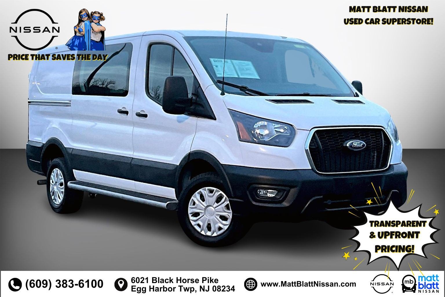 2024 Ford Transit Cargo Van Low Roof