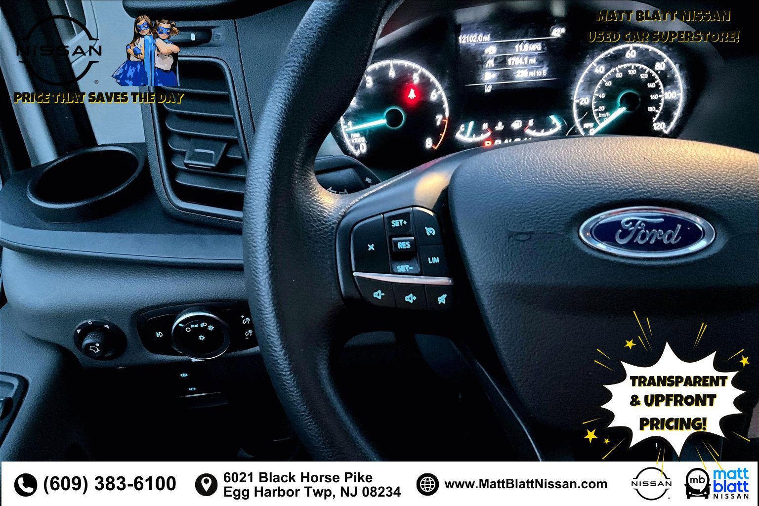 2024 Ford Transit Cargo Van Low Roof