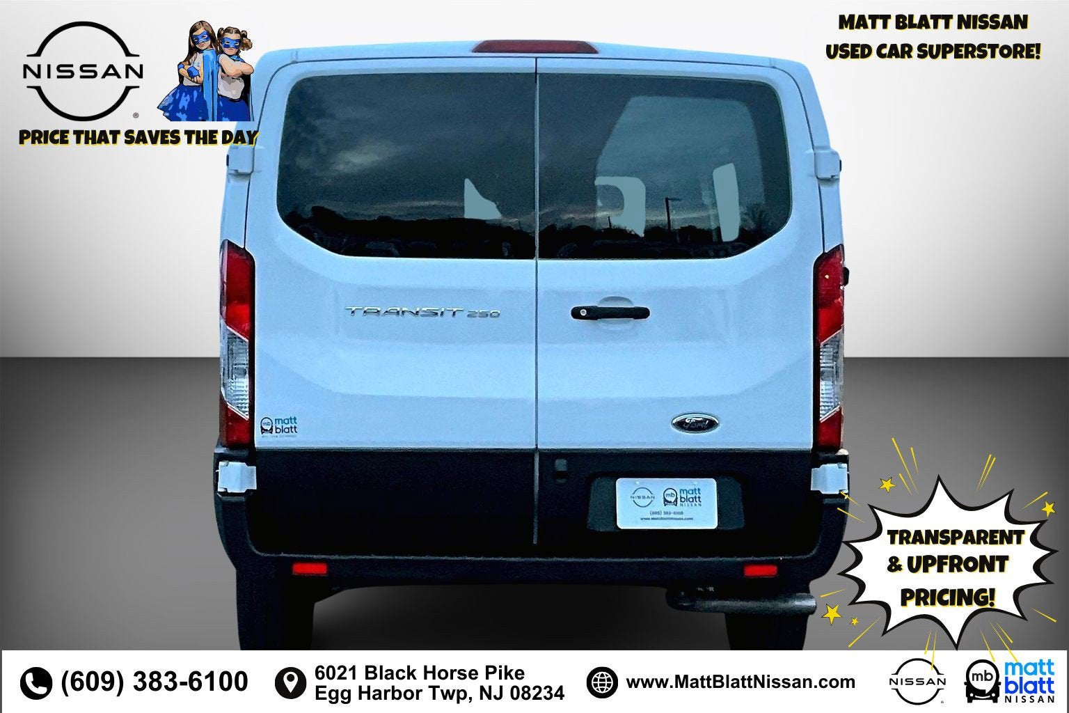 2024 Ford Transit Cargo Van Low Roof