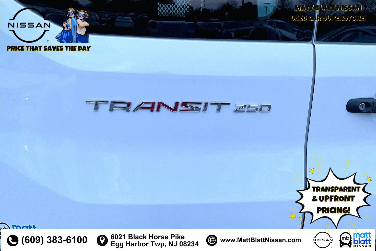 2024 Ford Transit Cargo Van Low Roof