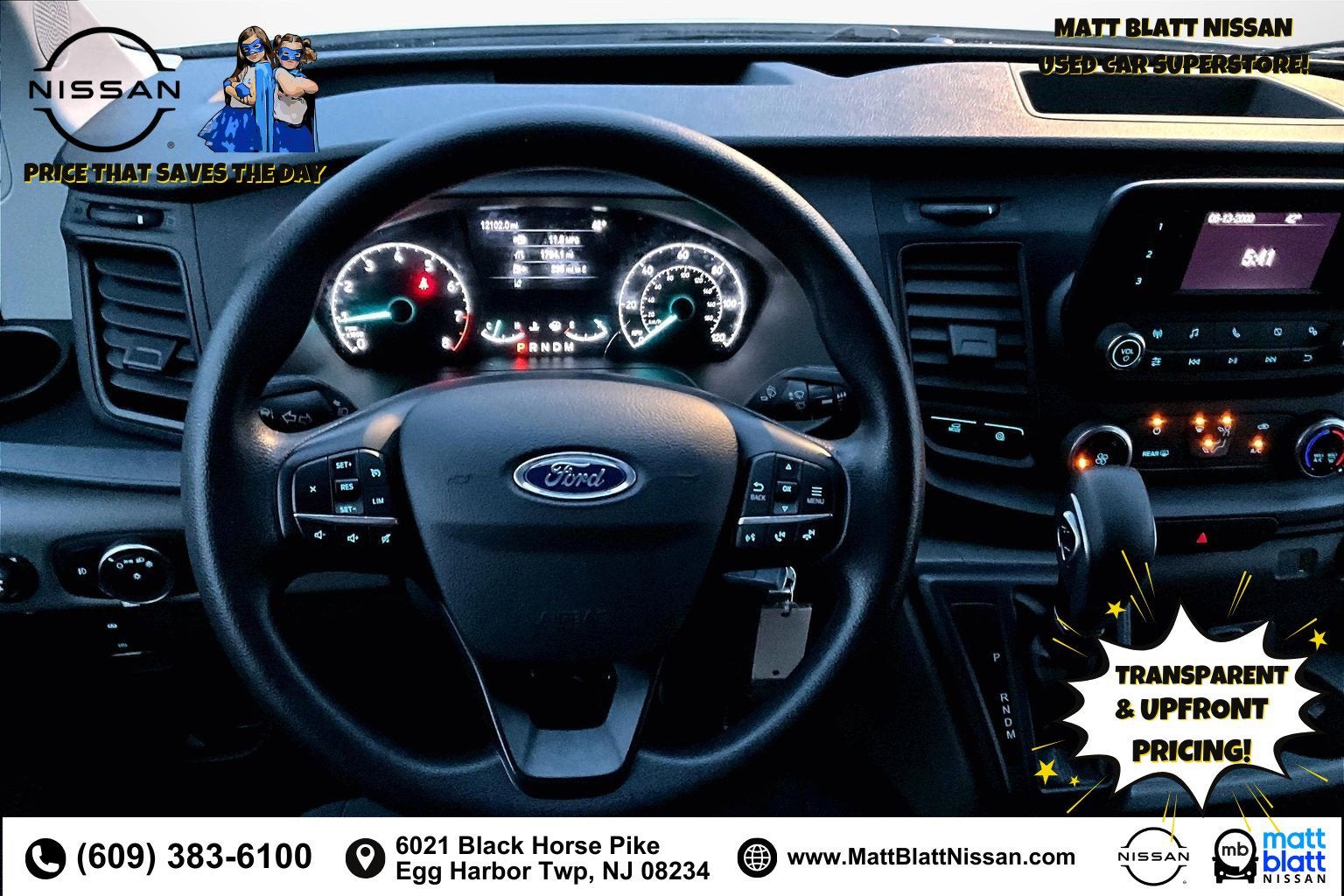 2024 Ford Transit Cargo Van Low Roof