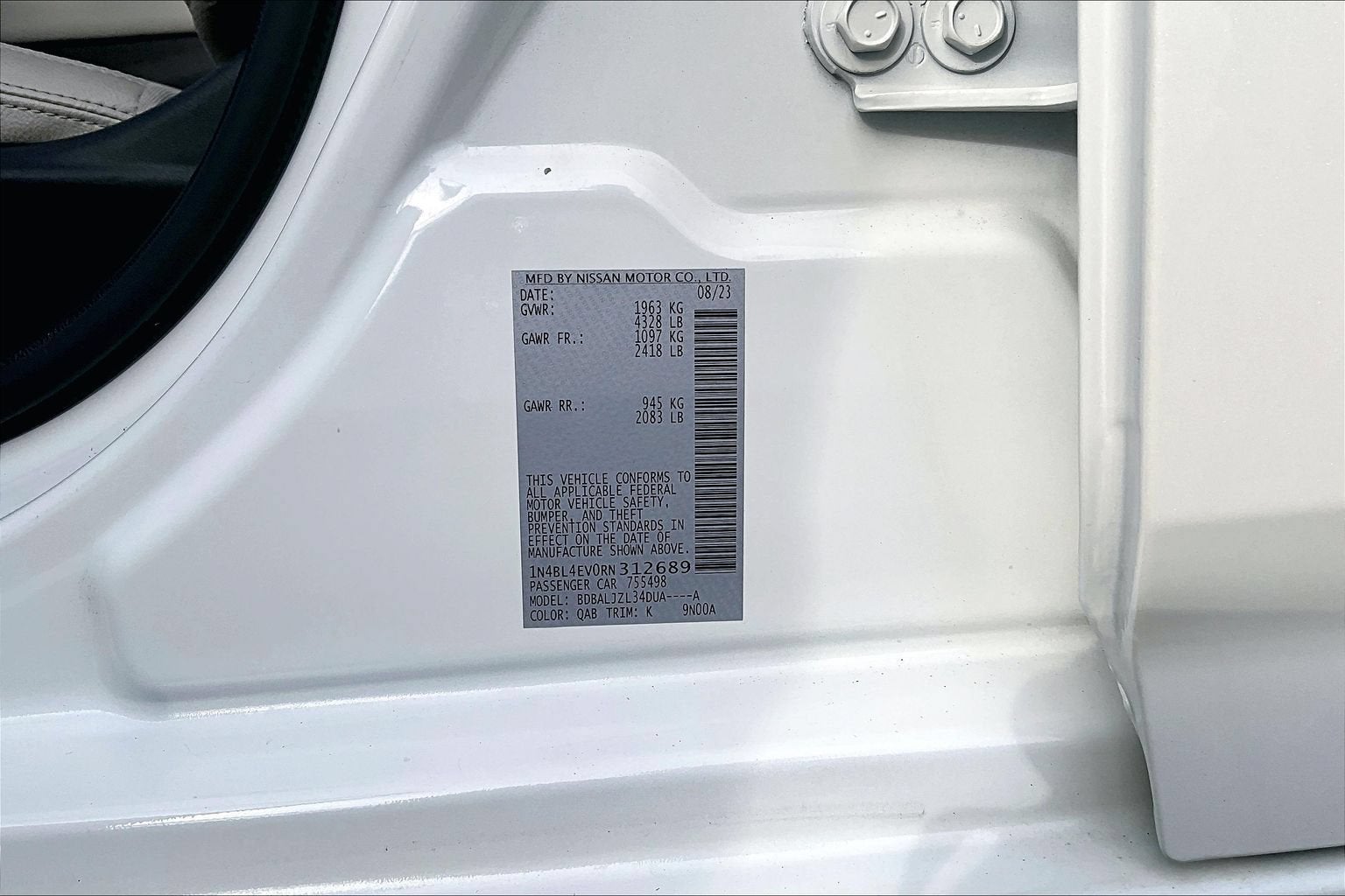 2024 Nissan Altima 2.5 SL