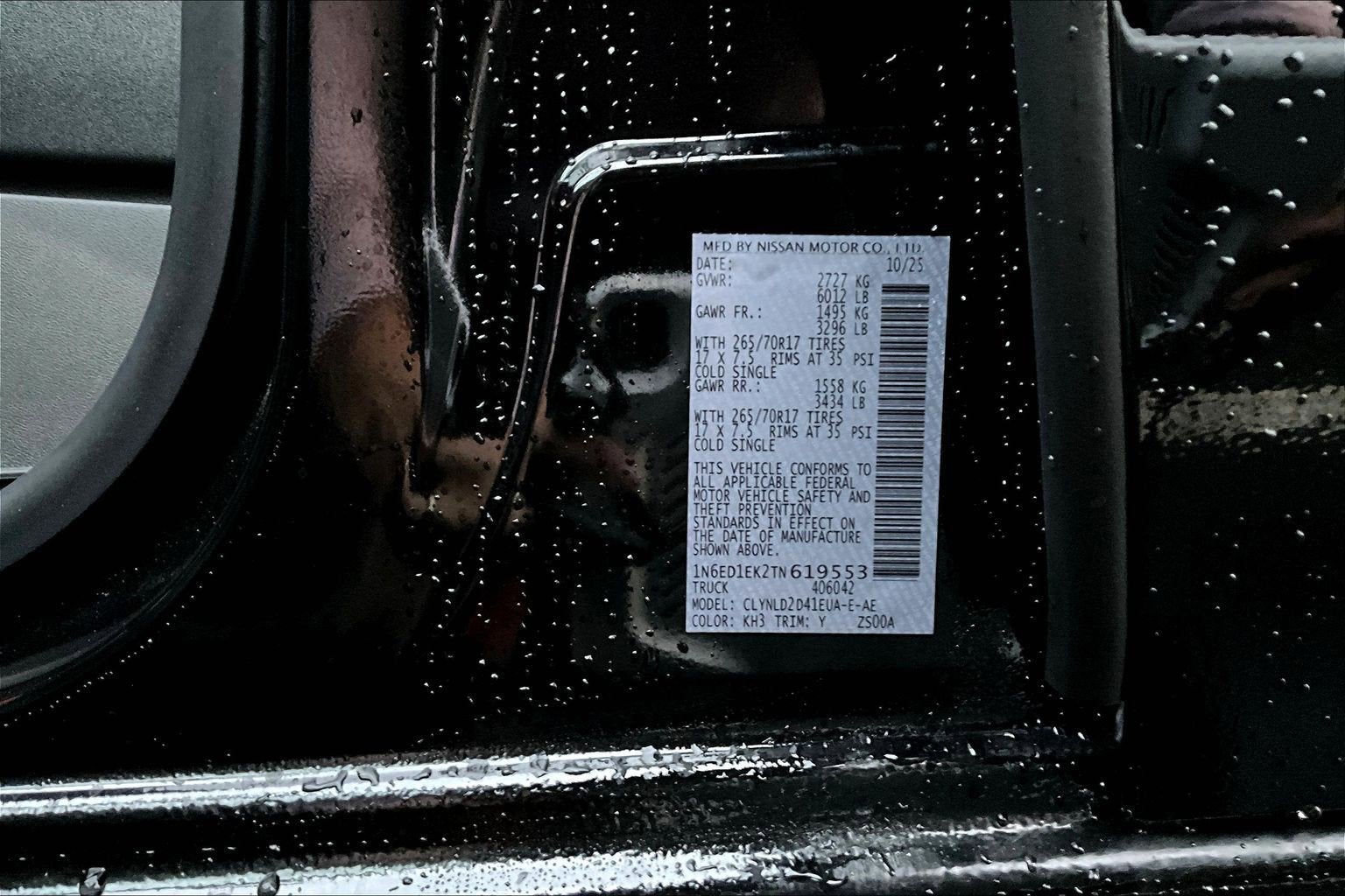 2026 Nissan Frontier PRO-4X