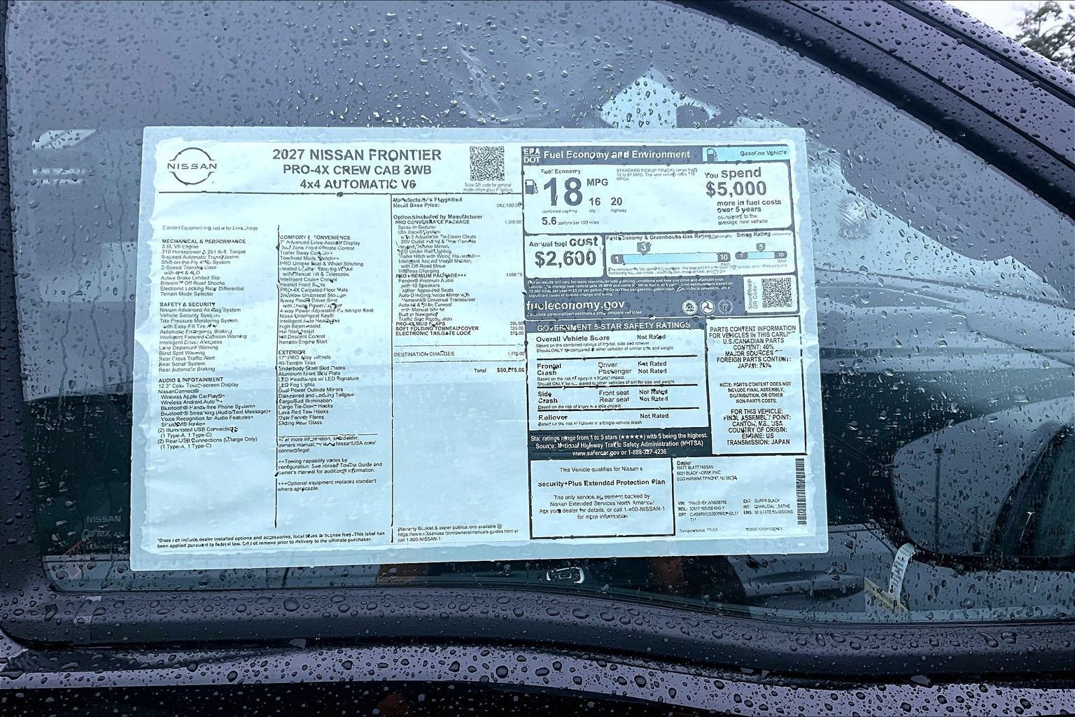 2027 Nissan Frontier PRO-4X