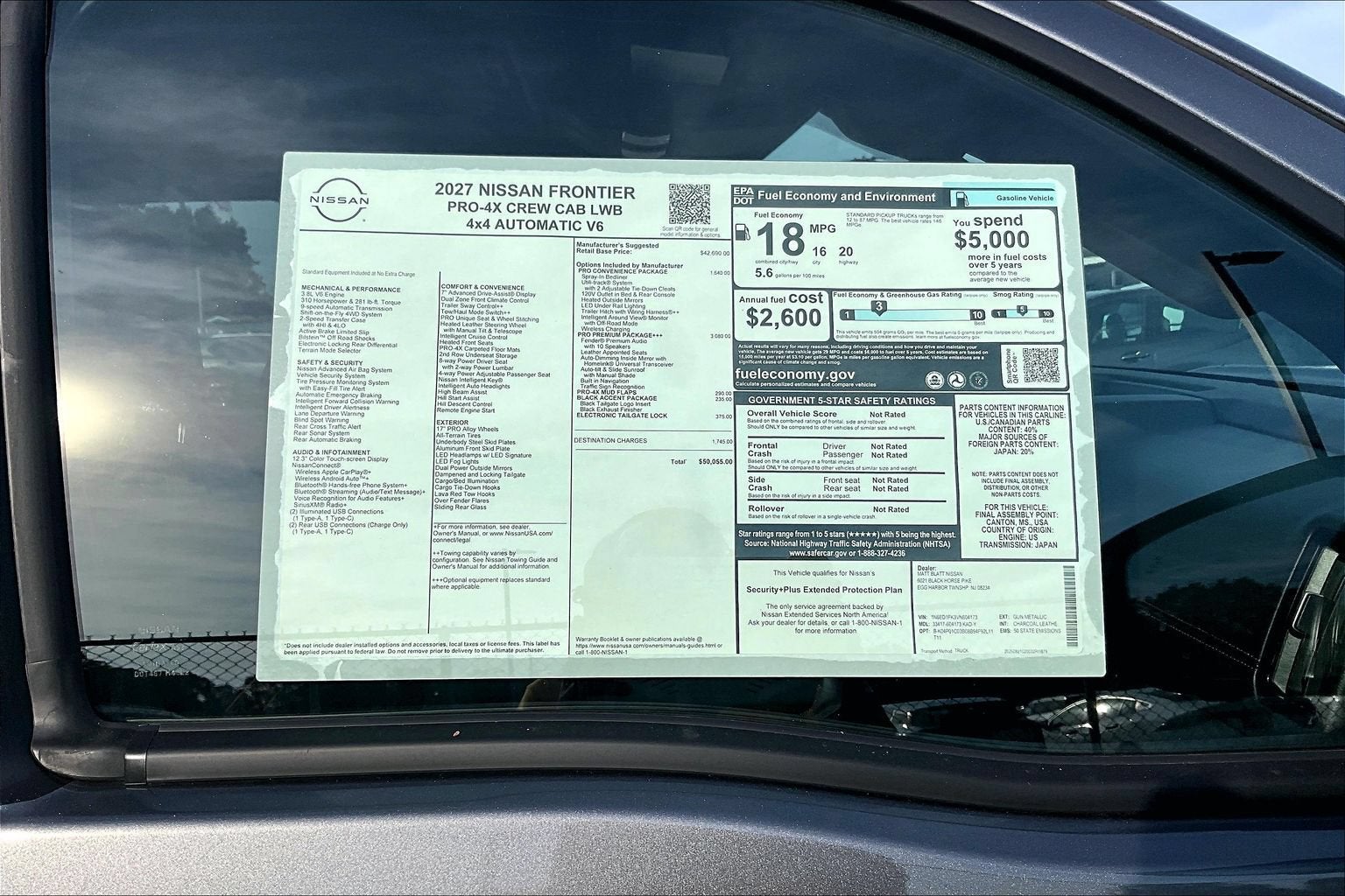 2027 Nissan Frontier PRO-4X