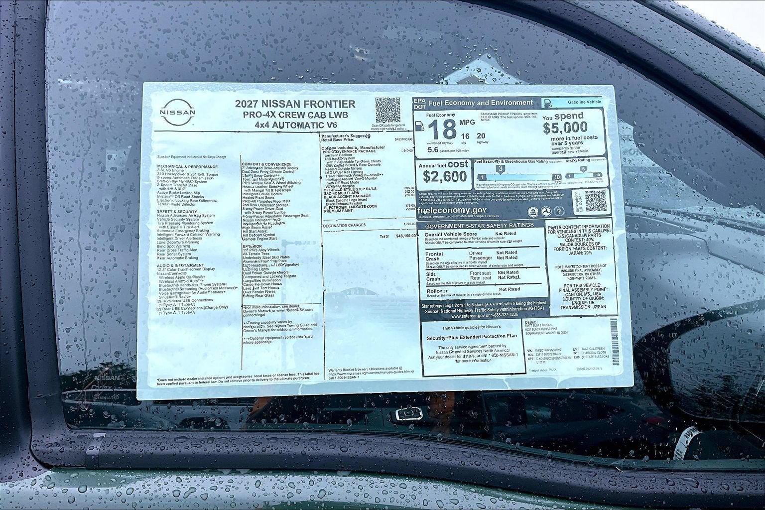 2027 Nissan Frontier PRO-4X
