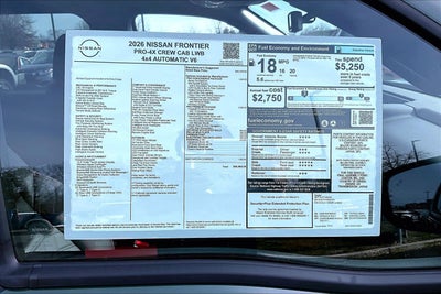 2026 Nissan Frontier PRO-4X