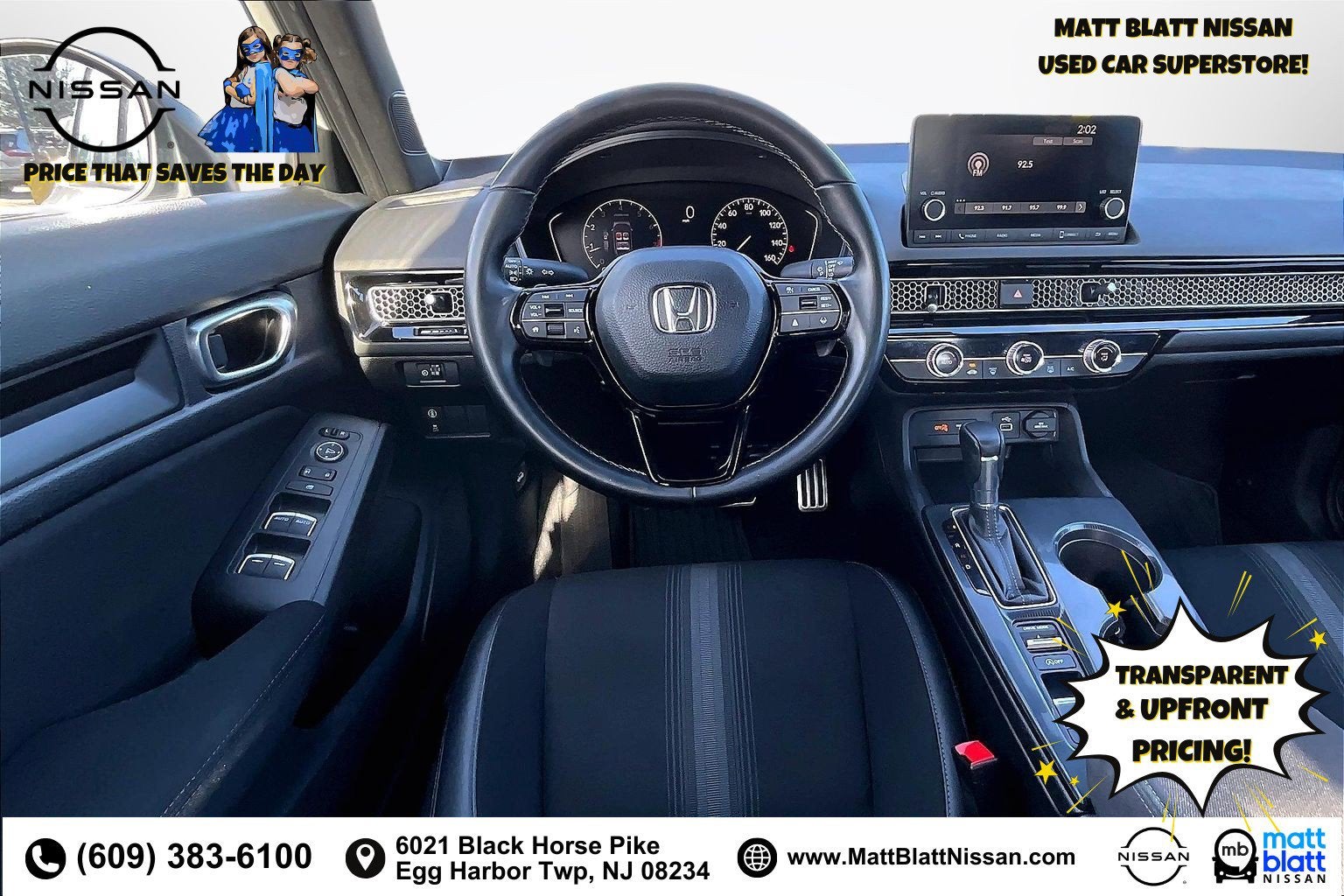 2022 Honda Civic Sedan Sport