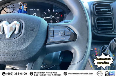 2025 RAM ProMaster Cargo Van Tradesman