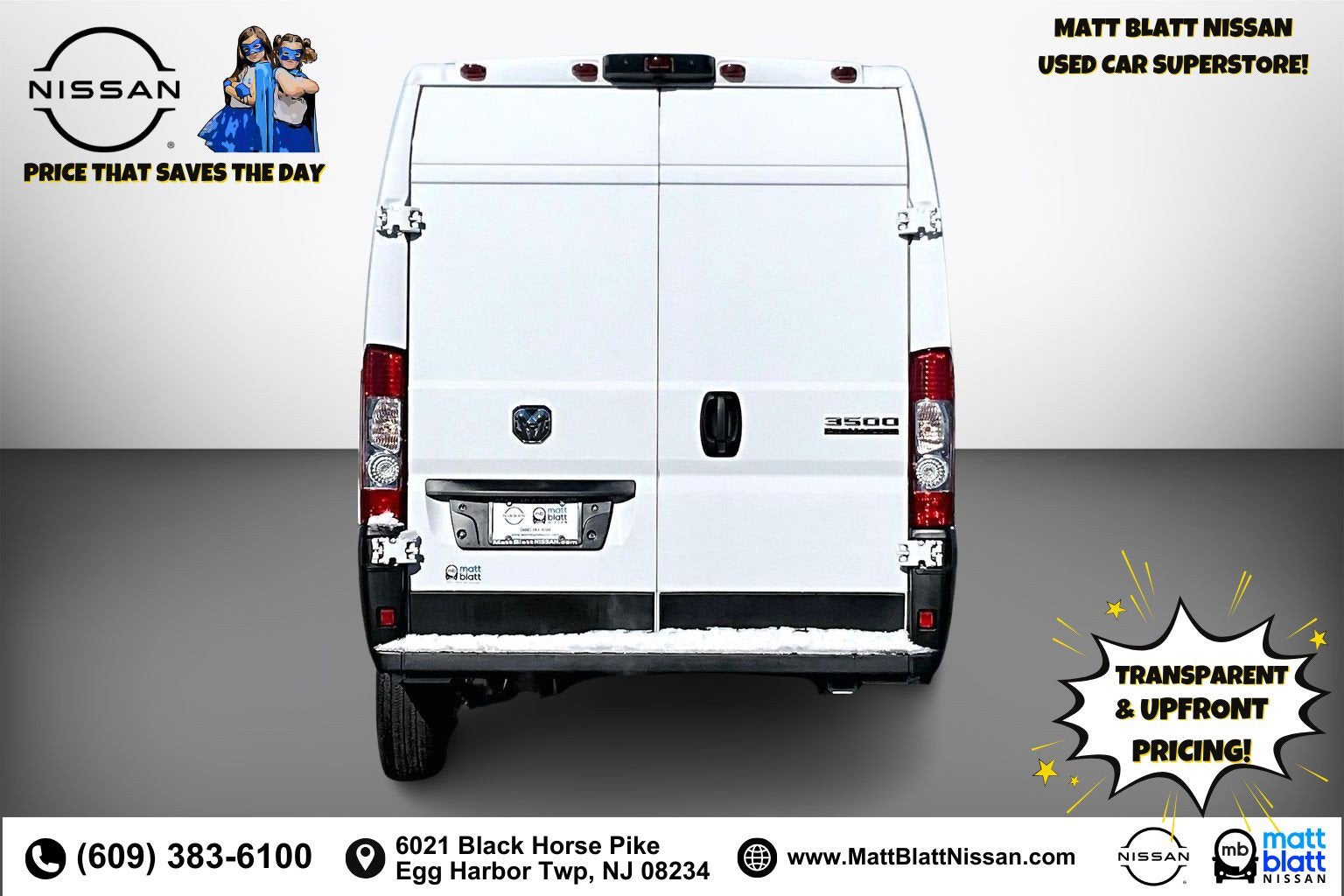 2025 RAM ProMaster Cargo Van Tradesman