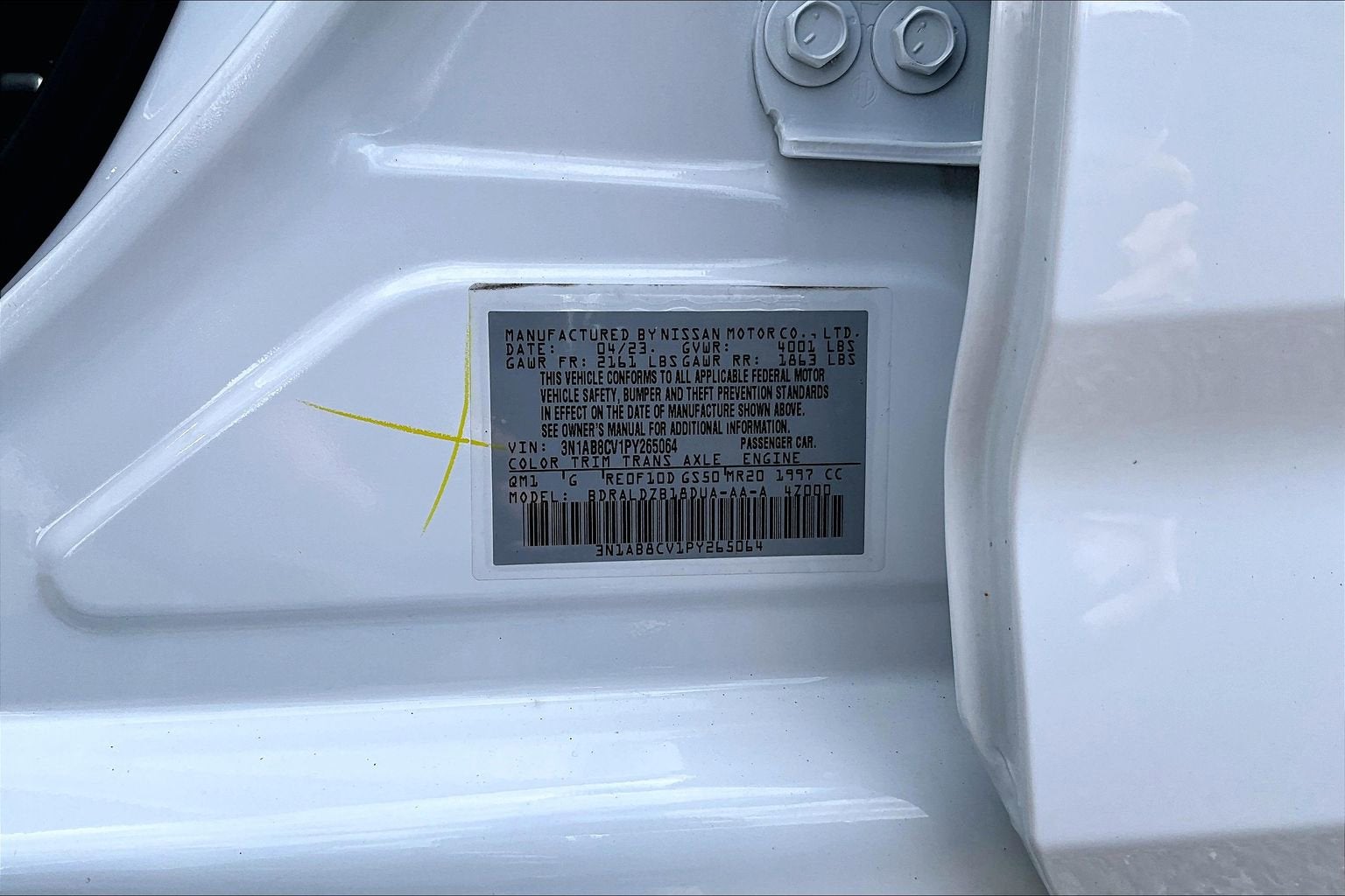 2023 Nissan Sentra SV