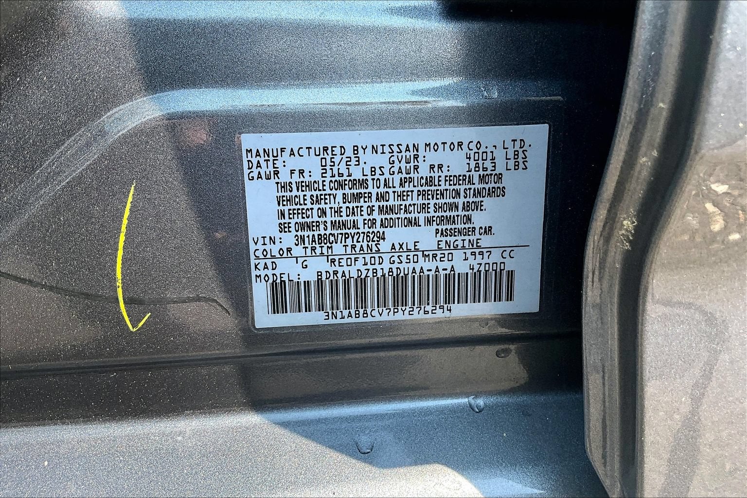 2023 Nissan Sentra SV