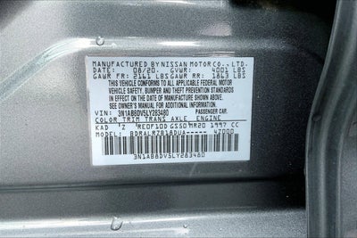 2020 Nissan Sentra SR