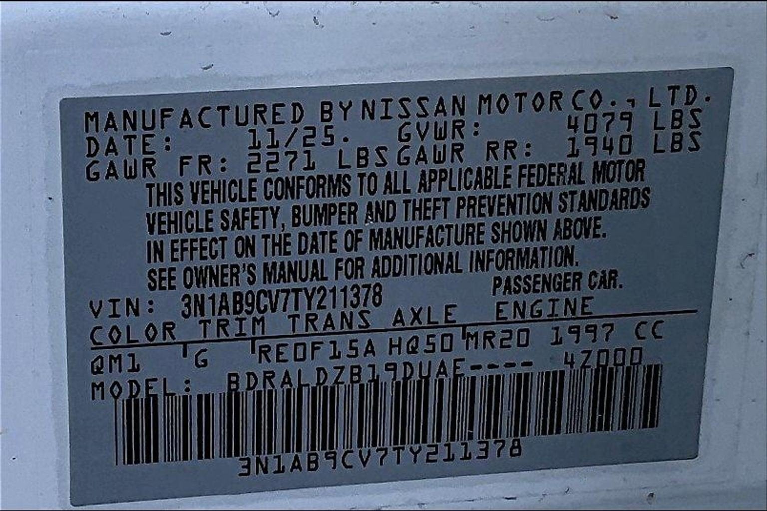 2026 Nissan Sentra SV