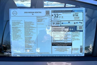 2026 Nissan Sentra SL