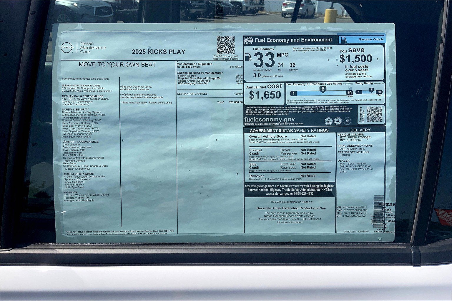 2025 Nissan Kicks Play S