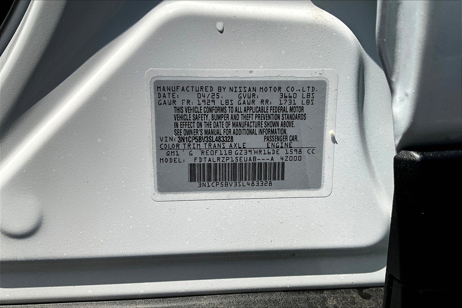 2025 Nissan Kicks Play S