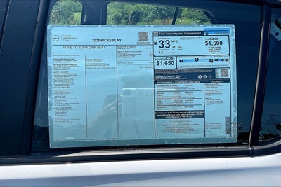 2025 Nissan Kicks Play S