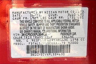 2023 Nissan Kicks SV