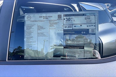2026 Nissan Kicks SV