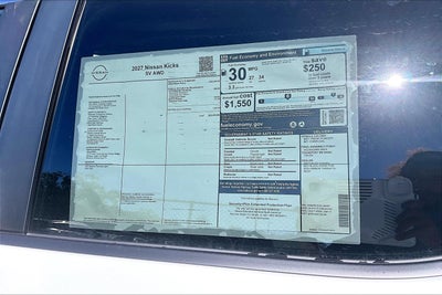 2027 Nissan Kicks SV