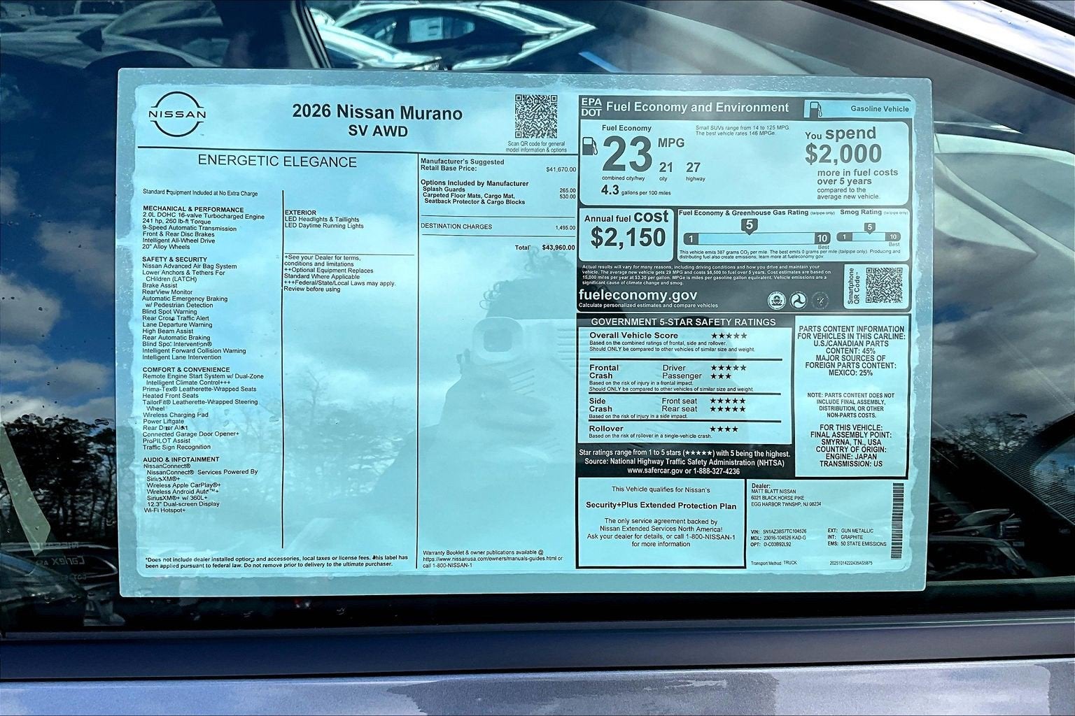 2026 Nissan Murano SV