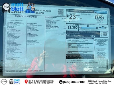 2026 Nissan Murano SL
