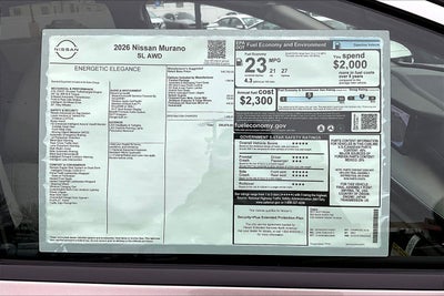 2026 Nissan Murano SL