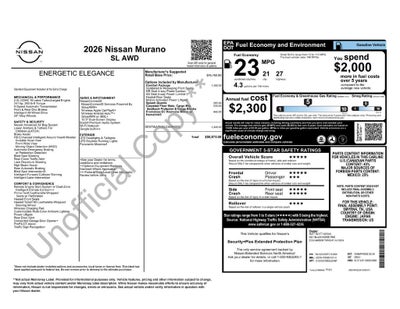 2026 Nissan Murano SL