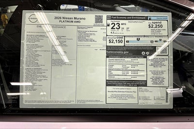 2026 Nissan Murano Platinum