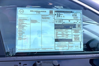 2026 Nissan Rogue S