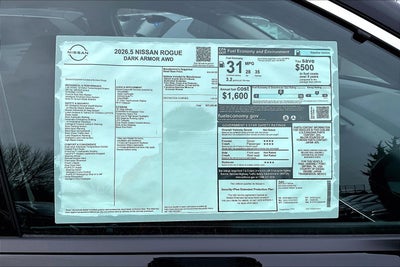 2026 Nissan Rogue Dark Armor