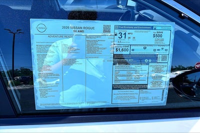 2026 Nissan Rogue SV