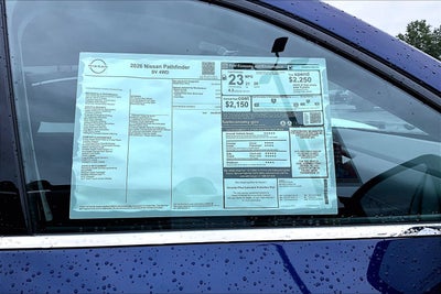 2026 Nissan Pathfinder SV