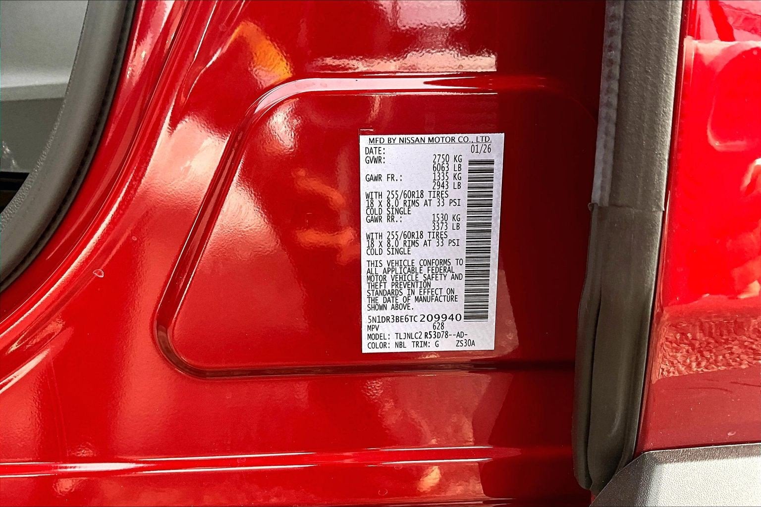 2026 Nissan Pathfinder SV