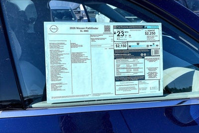 2026 Nissan Pathfinder SL