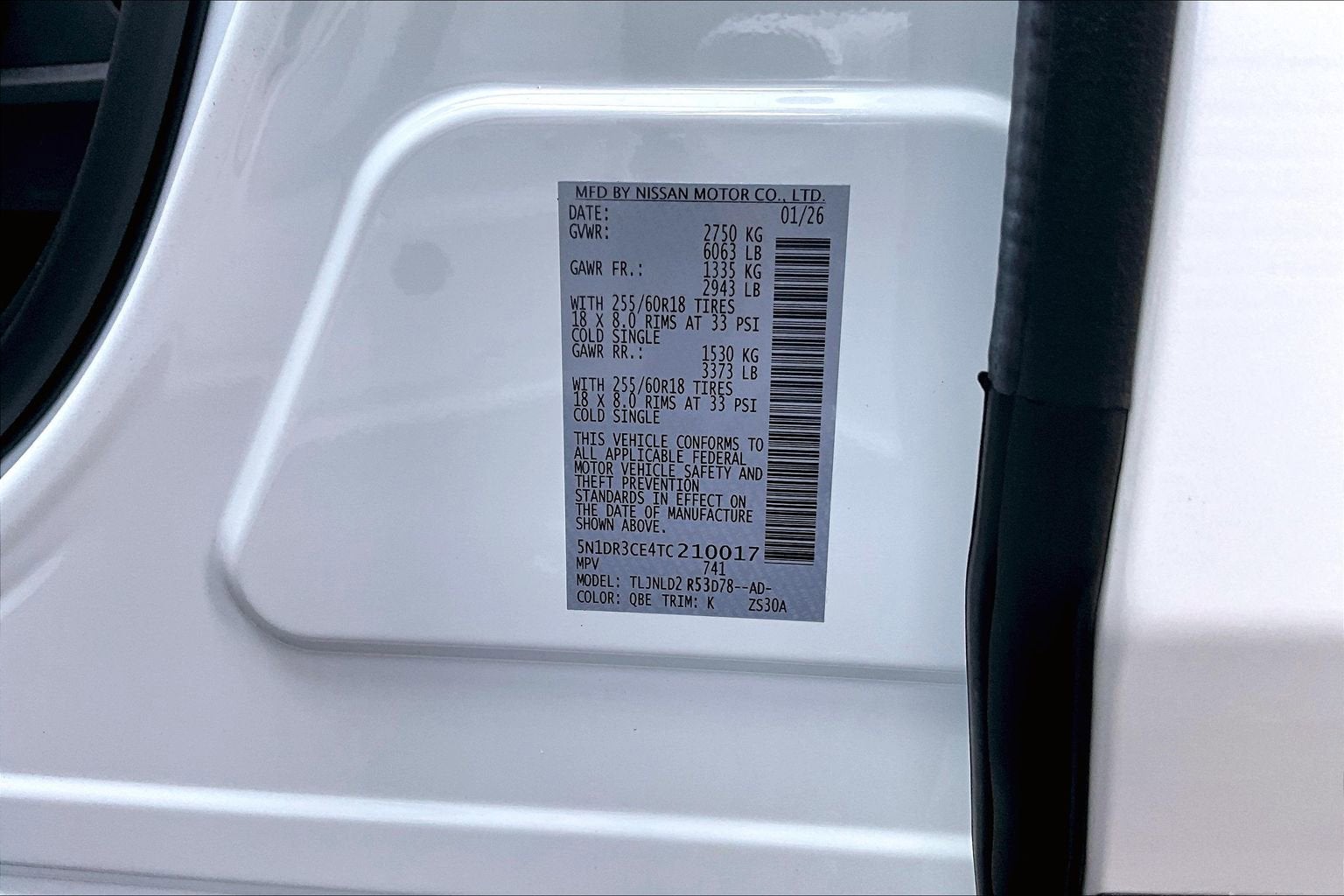 2026 Nissan Pathfinder SL