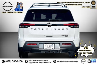 2026 Nissan Pathfinder Platinum