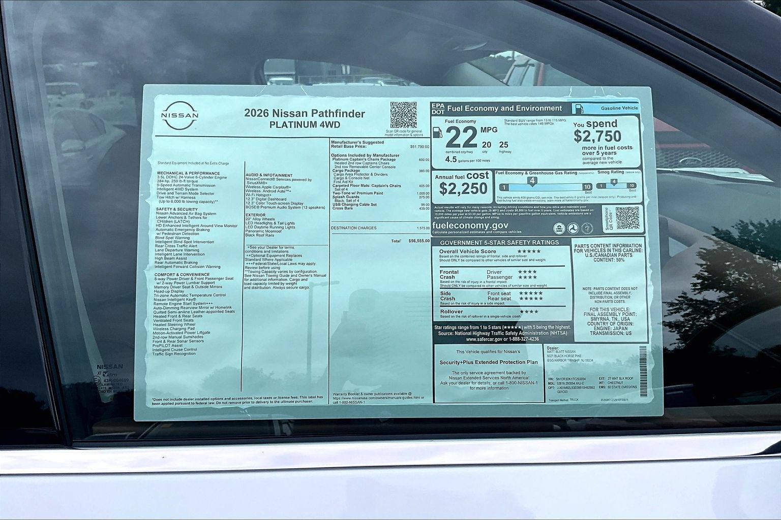2026 Nissan Pathfinder Platinum