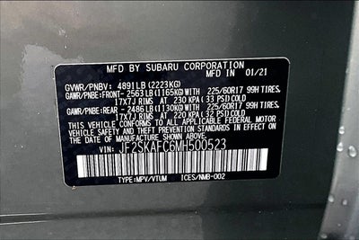2021 Subaru Forester Premium