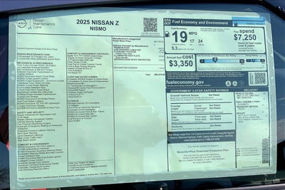 2025 Nissan Z NISMO