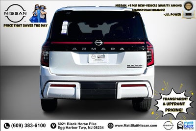 2026 Nissan Armada Platinum Reserve