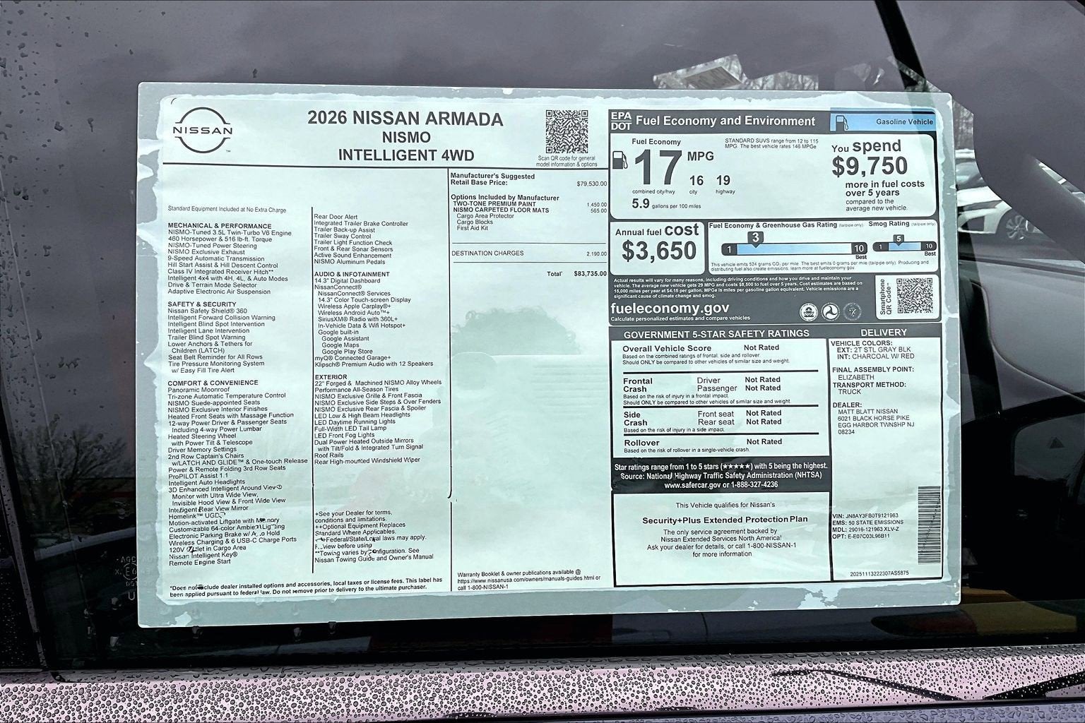 2026 Nissan Armada NISMO