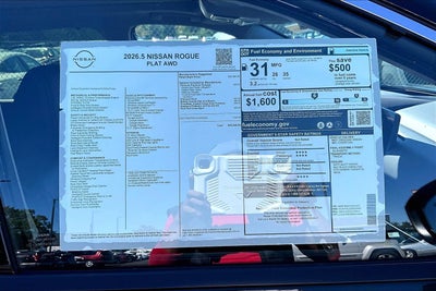 2026 Nissan Rogue Platinum