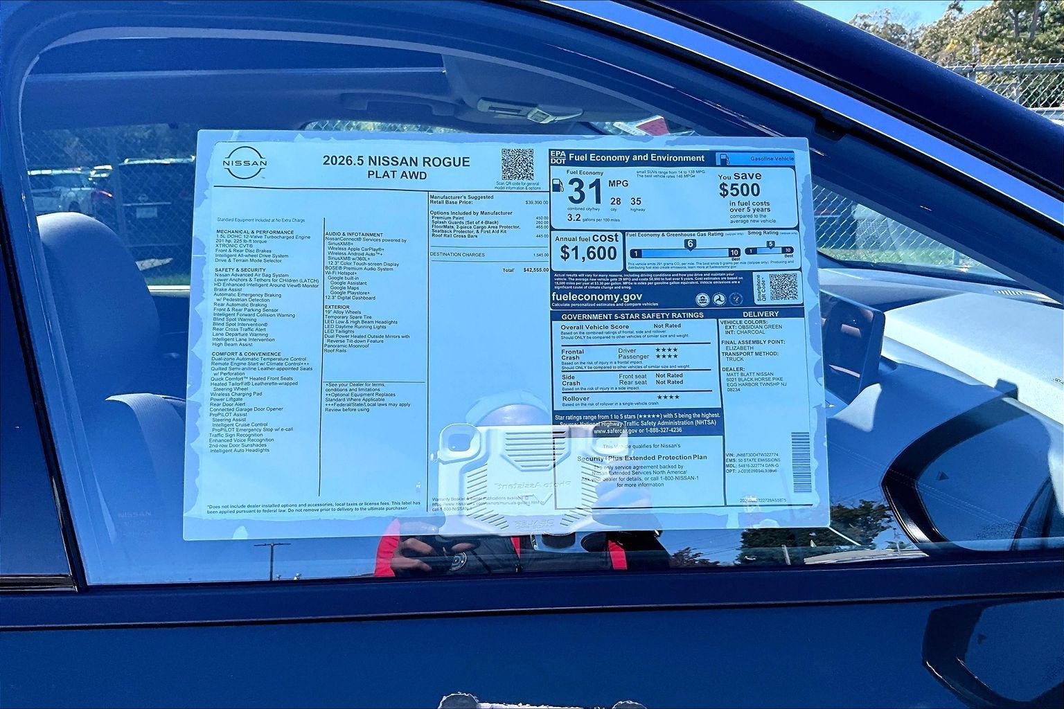 2026 Nissan Rogue Platinum