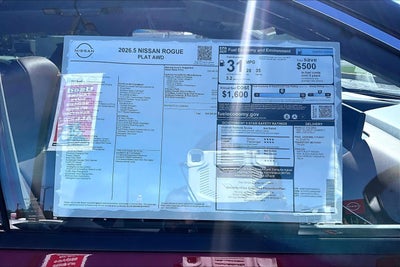 2026 Nissan Rogue Platinum