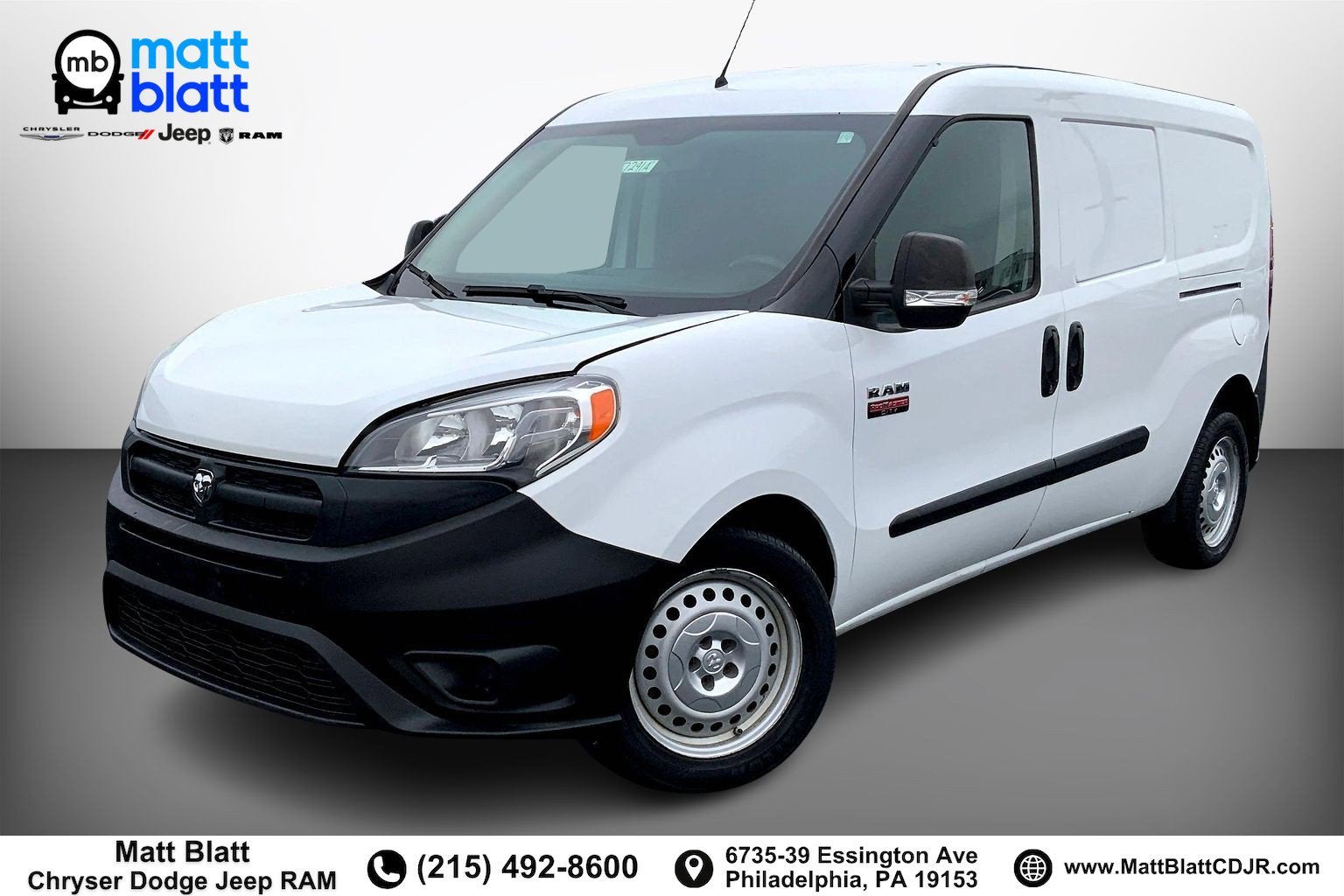 2018 RAM ProMaster City Cargo Van Tradesman Cargo Van