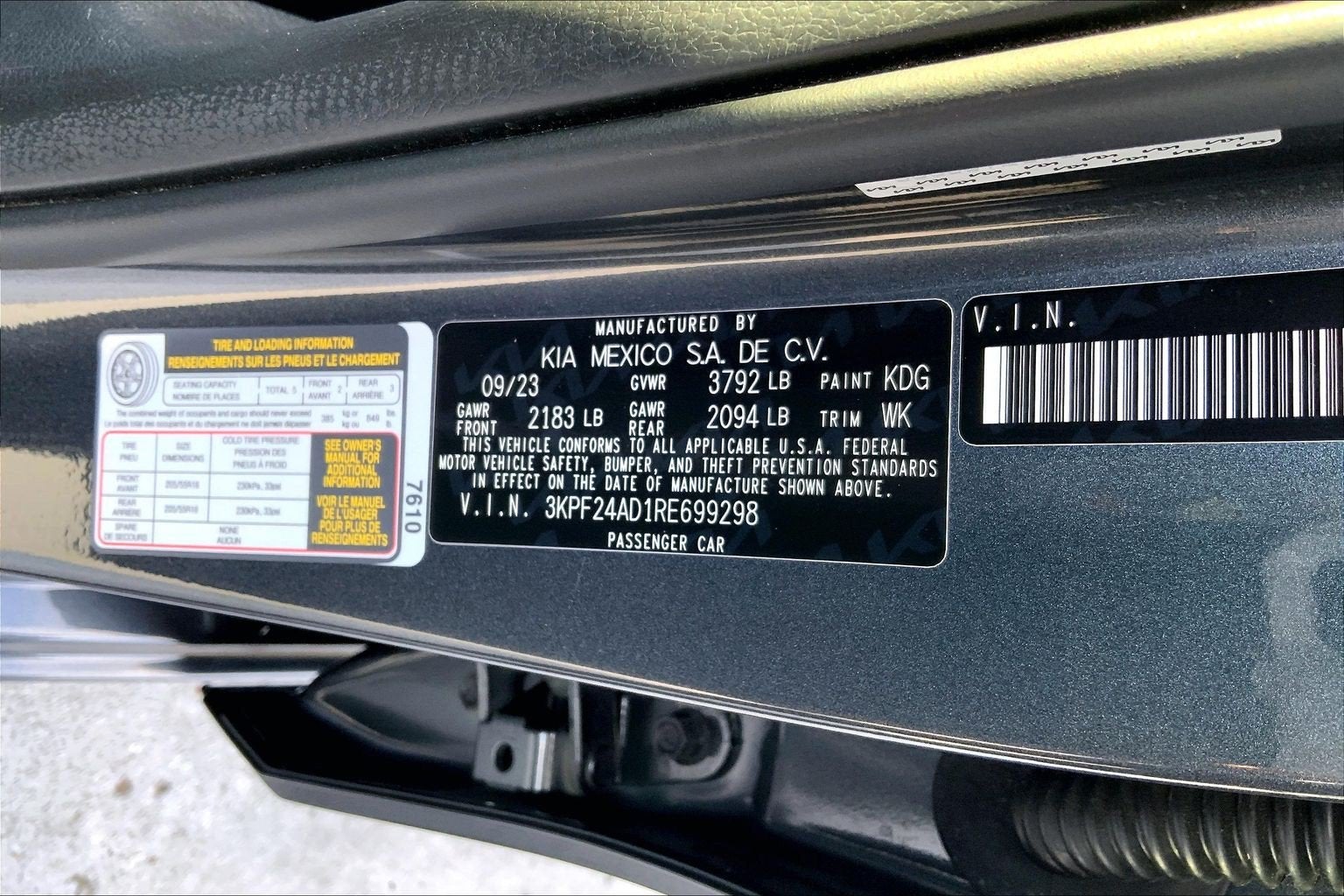 2024 Kia Forte LXS