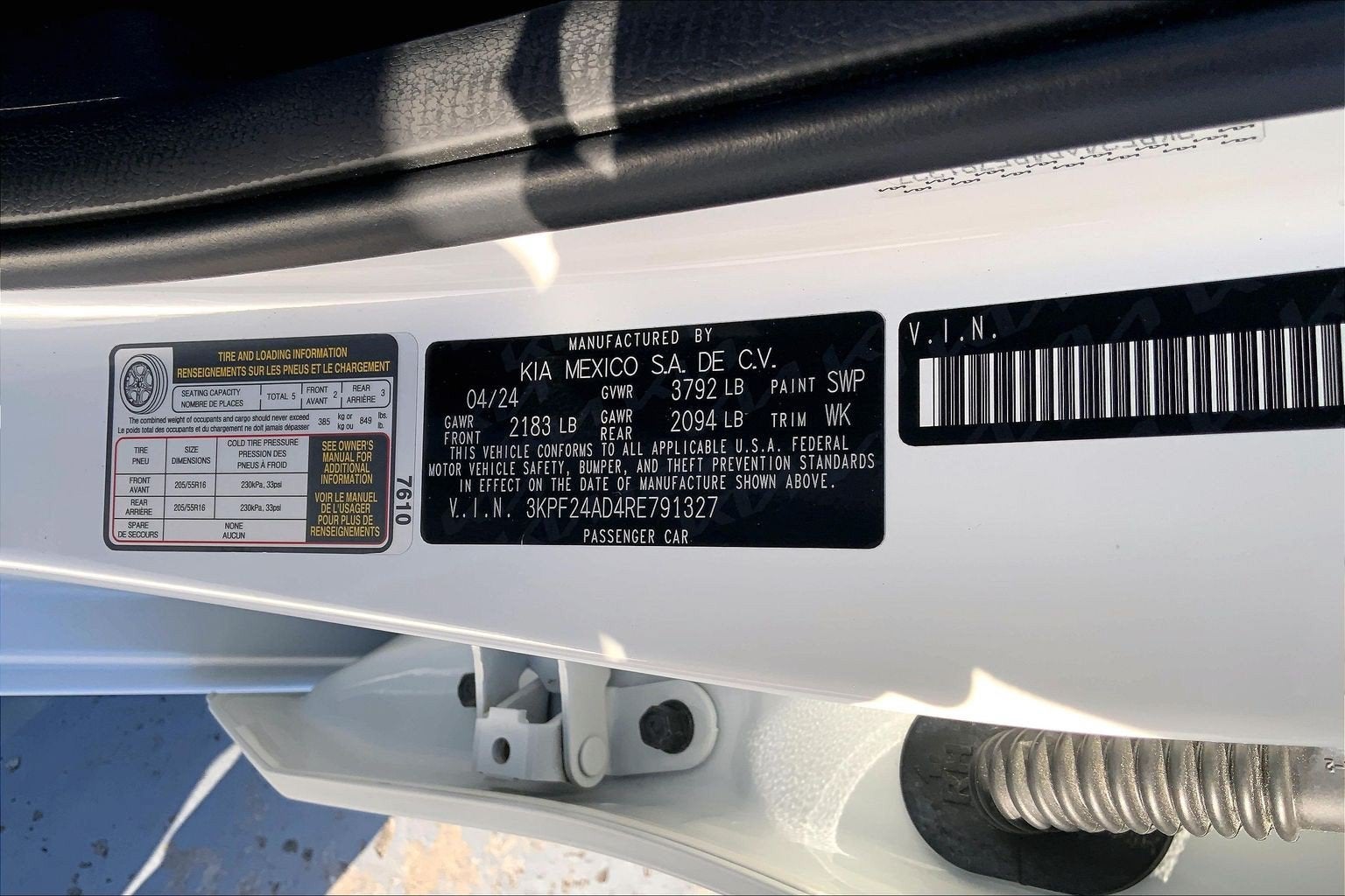 2024 Kia Forte LXS